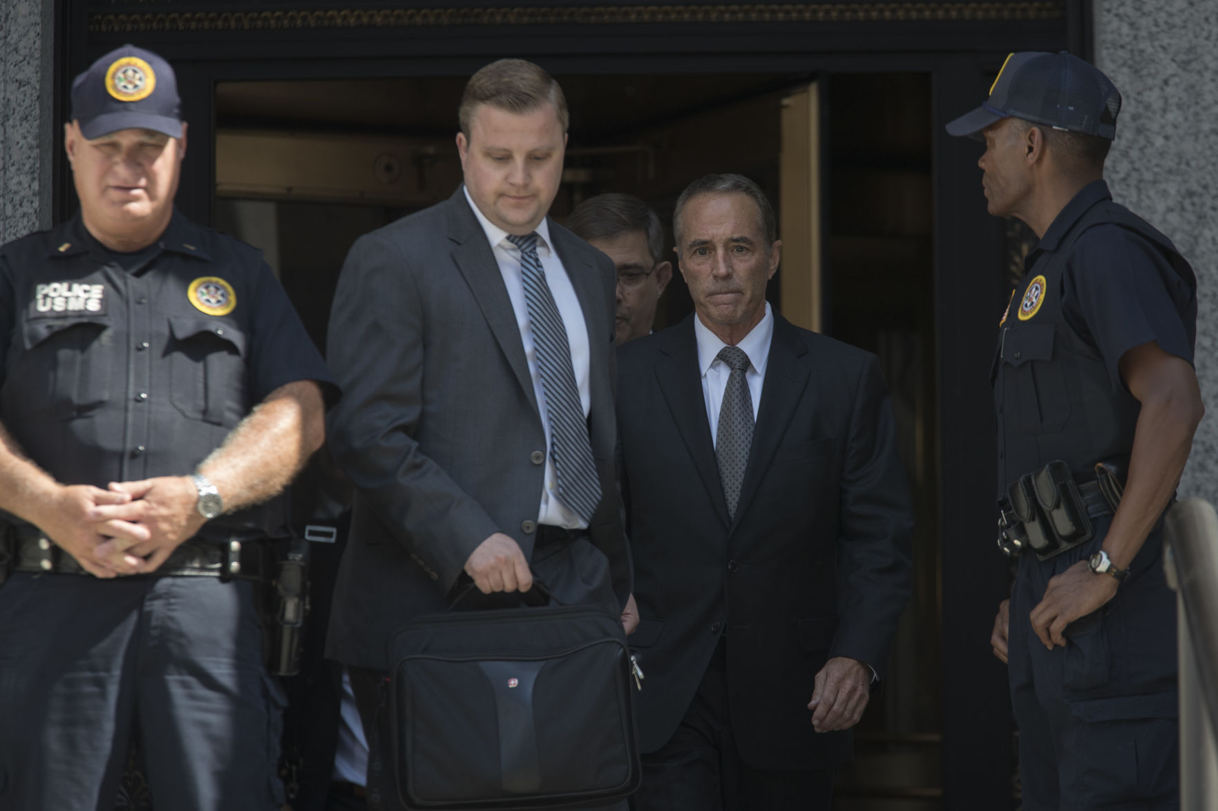 APTOPIX Congressman Stock Indictment